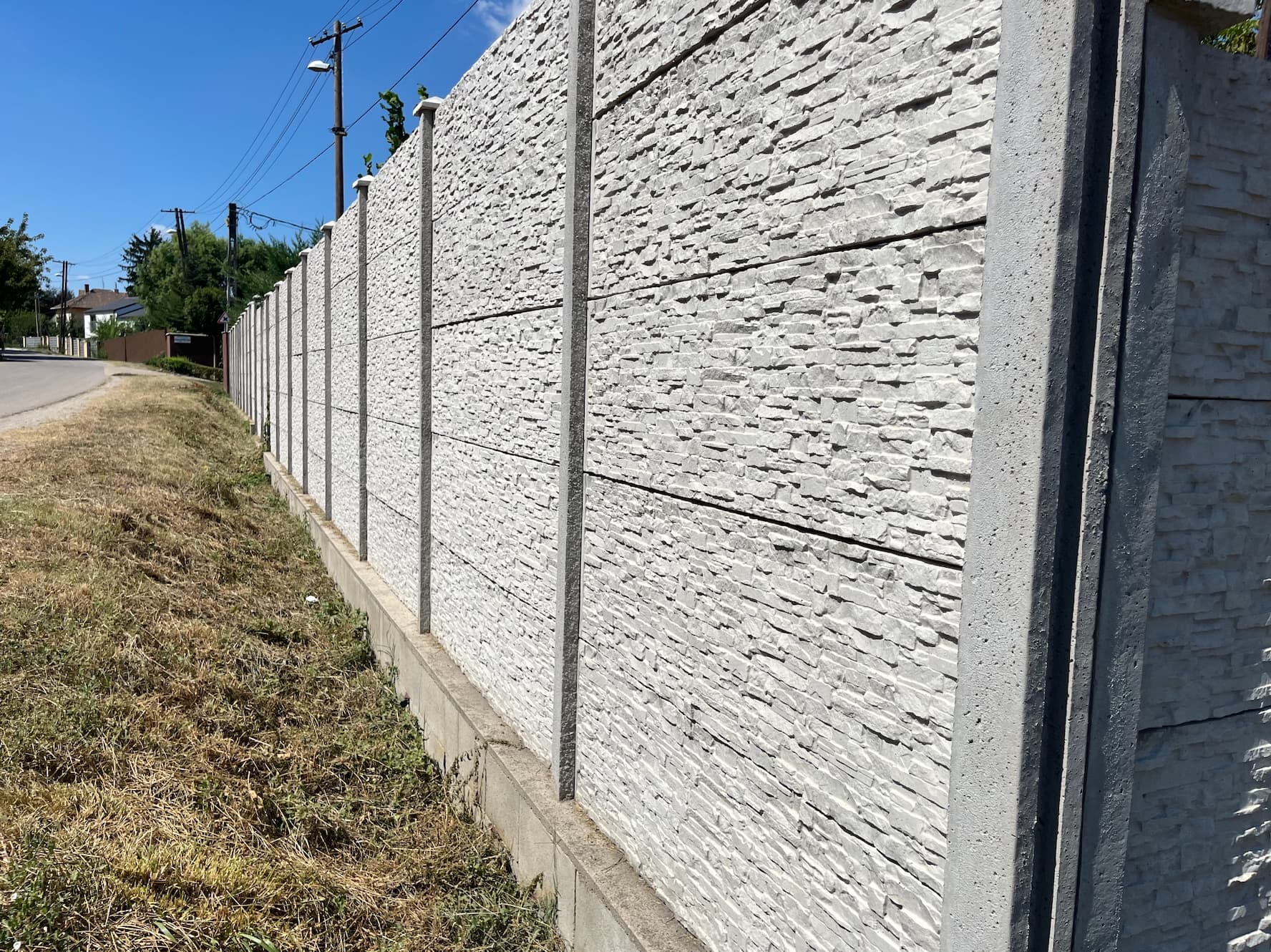 betonkerítés telepítés betonkerítés telepítés